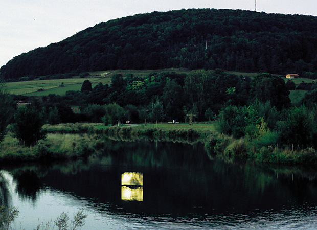 wasserspiegel abends